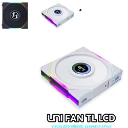 Lian Li UNI FAN LCD TL120/TL140 – Ventilador PC FDB LED