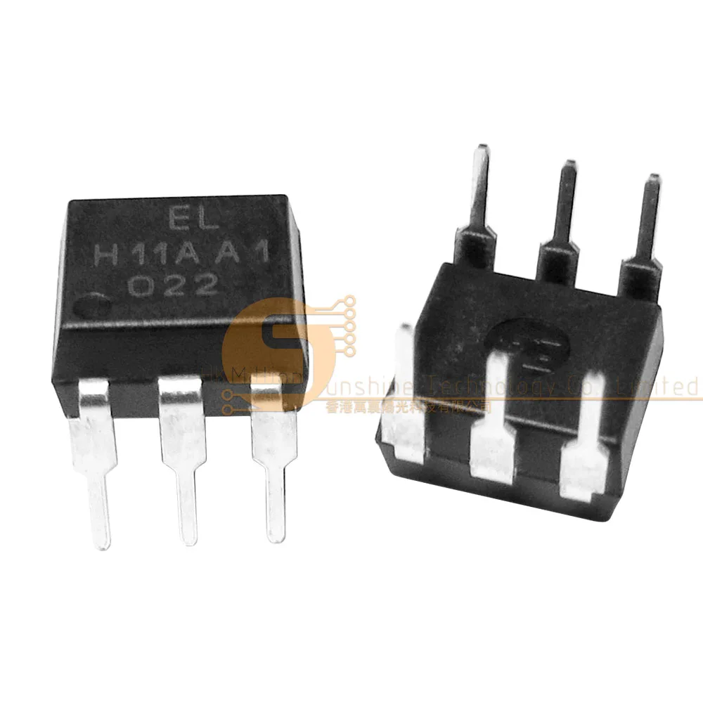 Optoacopladores de Fototransistor, 10 unids/lote, entrada de CA H11AA1 Original, nuevo - imagen 4