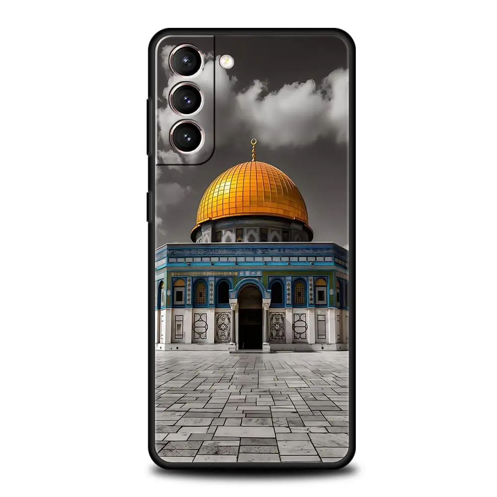 Funda de teléfono con edificio de Jerusalén para Samsung Galaxy S24 S23 S22 S20 Ultra S21 FE 5G S10 S9 Plus S10E S8 funda de silicona suave - imagen 2
