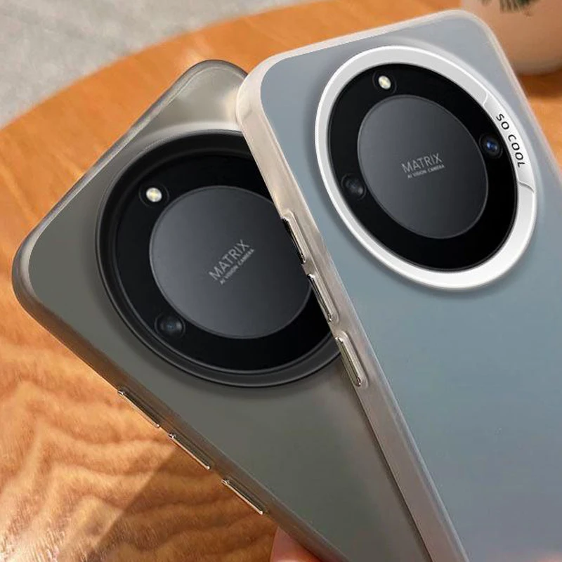 Para Honor X9c funda inteligente Honor X9C funda de teléfono Honor X9A funda Honor X9B X9 X9 5G X9A X9C funda mate de piel Aurora metálica de lujo - imagen 2