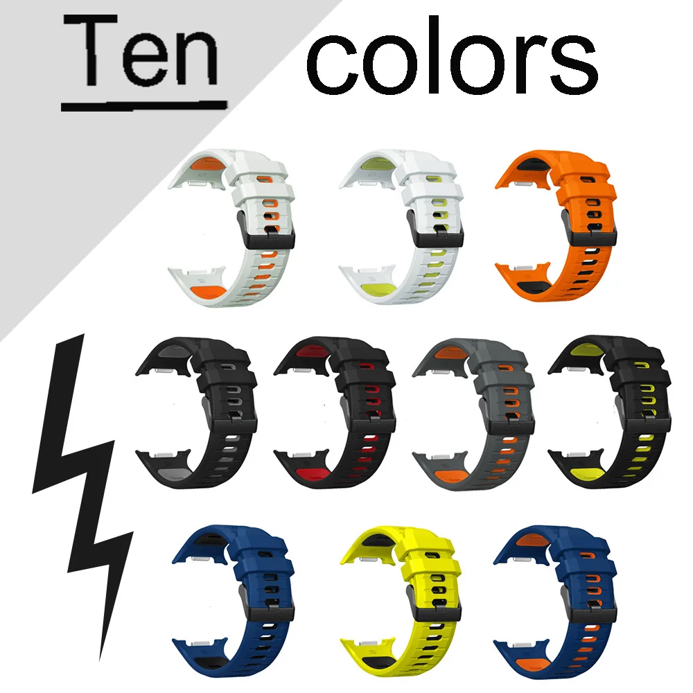 Cinturón de moda para amantes de la moda para Samsung Galaxy Watch 8 40 44mm/8 Classic 46mm accesorios de reloj inteligente de silicona opción de regalo Ideal - imagen 3