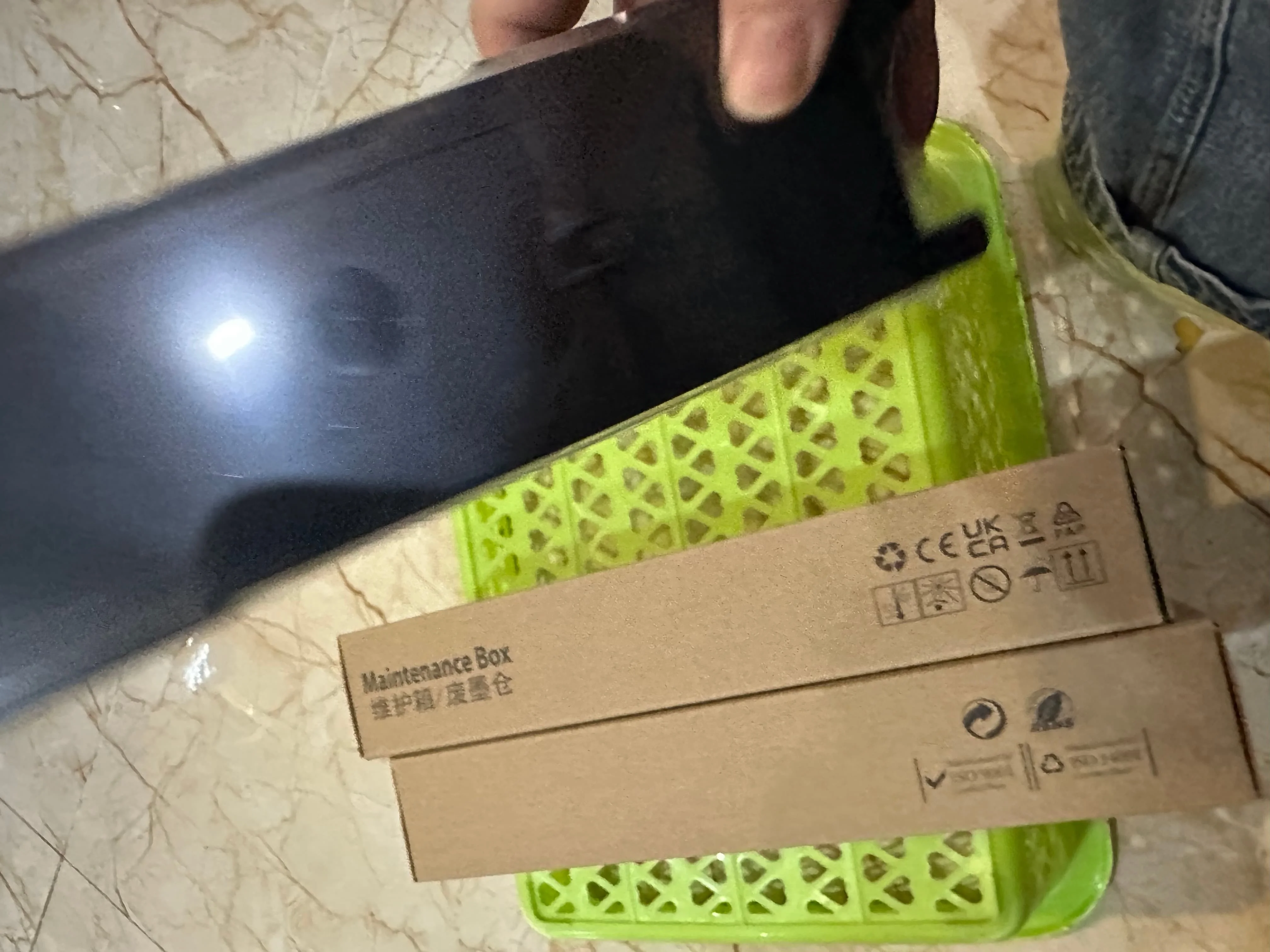 1X cartucho de mantenimiento MC-32 depósito de tinta de desecho para CANON TC-20 TC-20M TC-5200 TC-5200M