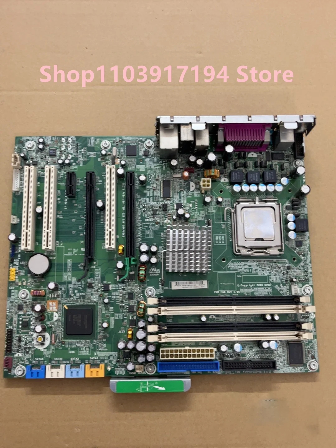 PARA placa base de estación de trabajo HP XW4400 437314 -001 442031 -001 412410 -003 - imagen 2