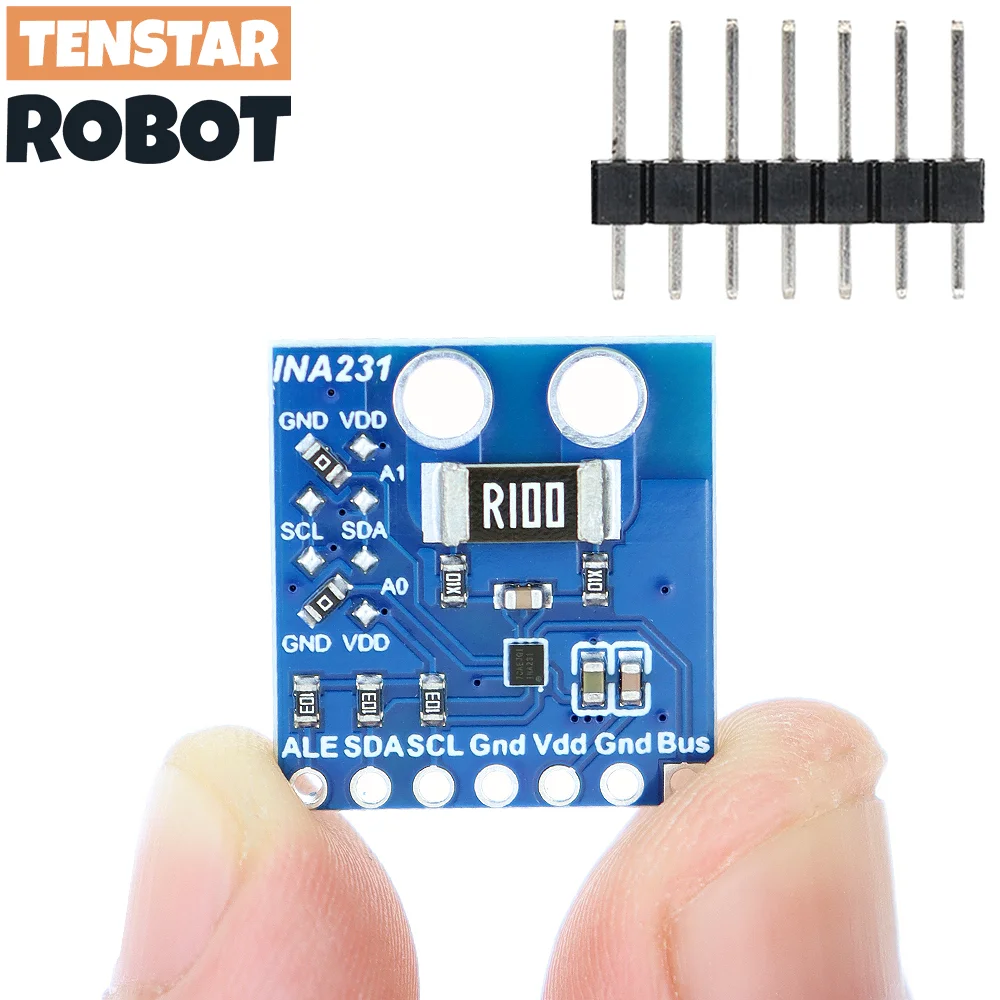 TENSTAR 2 uds INA231 módulo IIC I2C interfaz Sensor de monitoreo de energía de corriente bidireccional - imagen 2