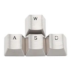 Keycap Metal Autowolf Silver MX – Gaming Backlit RGB