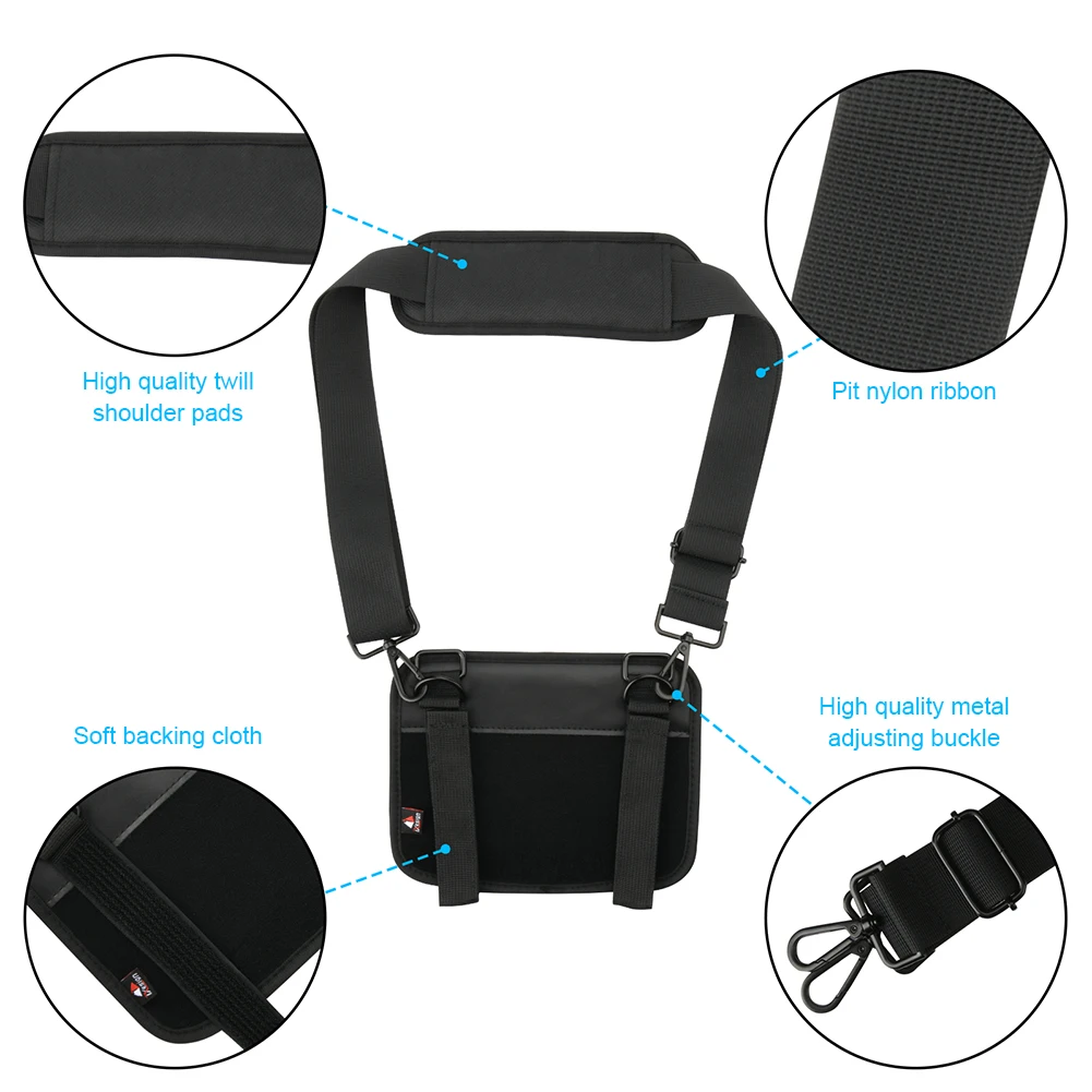 Correa de hombro para altavoz, correa de transporte de viaje ajustable, correa de eslinga para JBL Boombox 3/Boombox 2/Sony SRS-XG500 - imagen 4