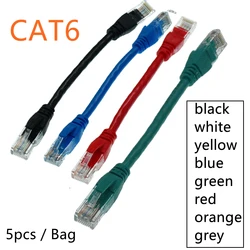 Cable Ethernet Cat6 RJ45 Corto para Router y Dispositivos