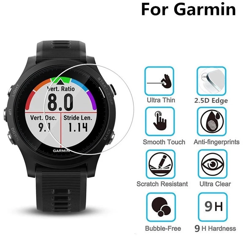 Protector de pantalla de vidrio templado para reloj inteligente Garmin Fenix 6 6S 6x Fenix6 Fenix 6x 6Pro Sapphire Solar, accesorios de película