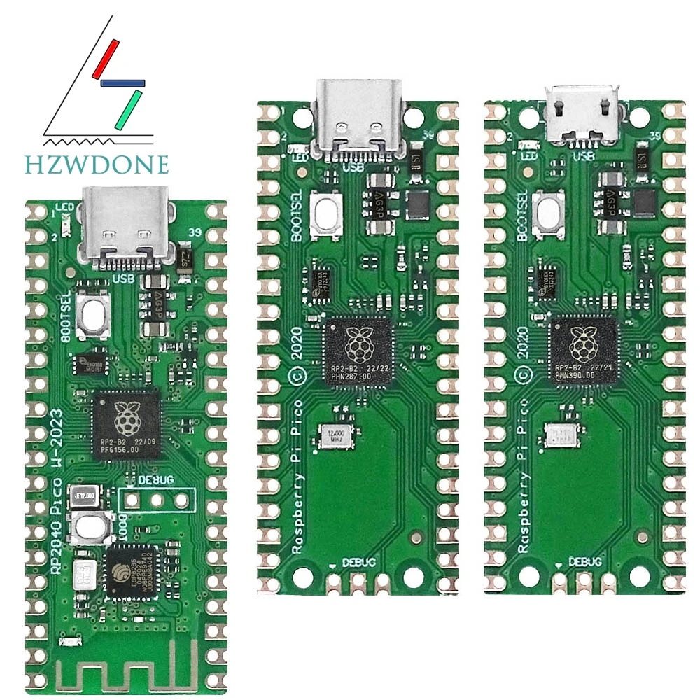 Raspberry Pi Pico W RP2040 - Microordenador de bajo consumo Cortex-M0+