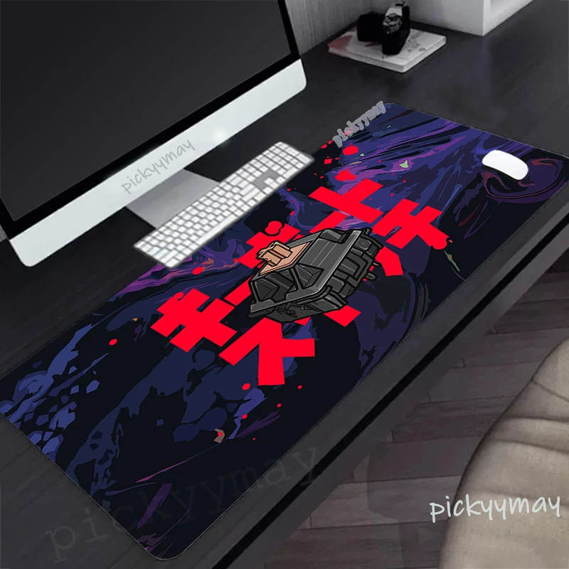 Alfombrilla de ratón grande, alfombrilla de ratón para juegos, alfombrillas de ratón grandes para jugadores, alfombrillas de goma para teclado de 39,3x19,6 pulgadas, alfombrilla de escritorio, alfombrillas de ratón con impresión HD de 900x400mm - imagen 2