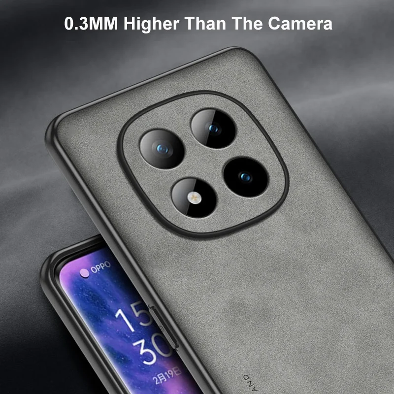 Para Xiaomi Redmi Note 15 Pro Plus 5G funda de lujo de cuero PU funda de teléfono para Redmi Note 15 Pro + funda trasera protección de silicona - imagen 5