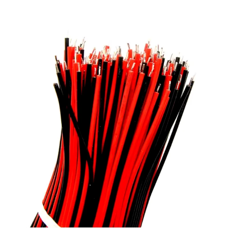 20 unids/lote Cable Dupont de 2 pines Cable conector de puente hembra de 2 pines 2P 10cm/20cm/30cm de longitud para impresora 3D - imagen 3