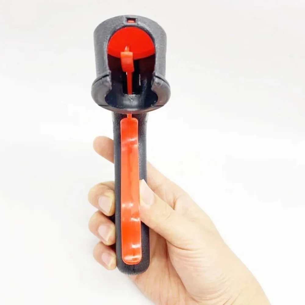 Adaptador de pistola pulverizadora, cuidado de pintura de pulido automático, mango de pistola pulverizadora de Aerosol con bloqueo de agarre completo, herramienta de mantenimiento de coche, accesorios de cuidado - imagen 2