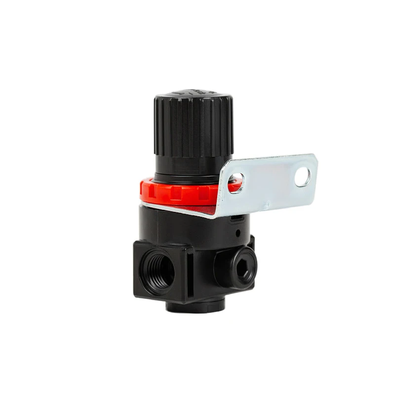 Control del regulador de presión de aire AR2000 de 1/4 pulgadas para unidades de tratamiento de regulación de Gas de bomba de compresor con manómetro ajustable - imagen 3