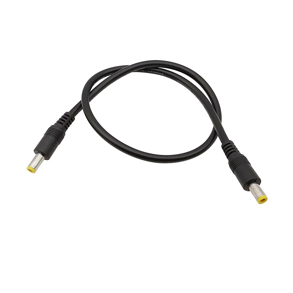 Cable de extensión de alimentación CC 5,5x2,5mm macho a 5,5x2,5mm conector de alimentación macho para tira de LED Cable de extensión de cámara CCTV - imagen 4