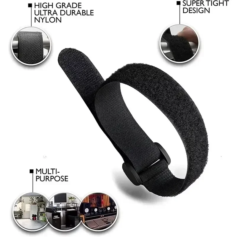 10 Uds organizador de cables gestión de cables enrollador de cables Protector de cinta para bridas de cables accesorios de teléfono organizador de cables - imagen 4