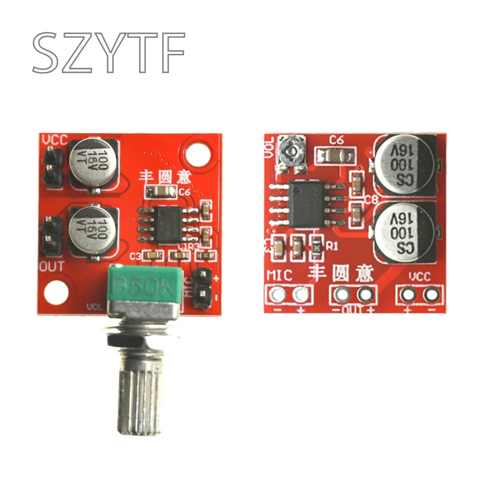 Placa amplificadora de micrófono electret LM386/amplificador de micrófono DC4-12V