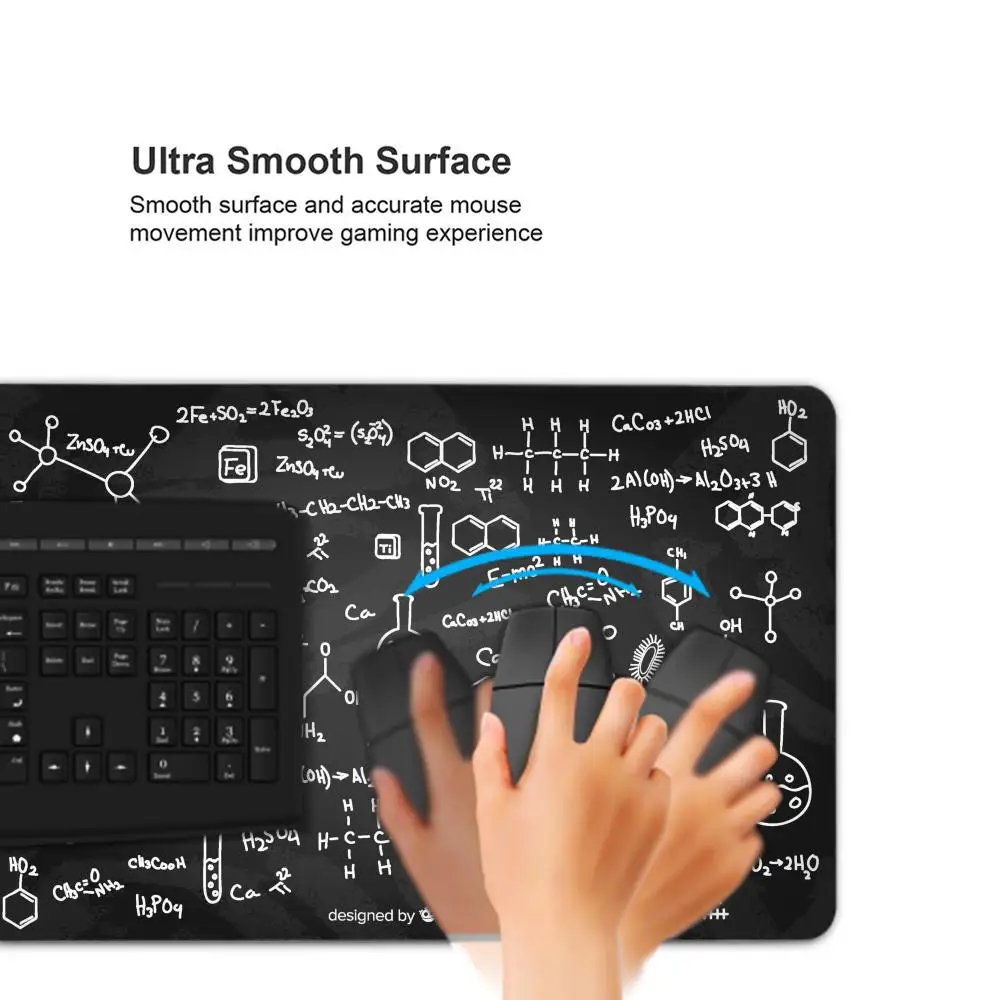 Equation-alfombrilla de ratón para Pc, alfombra para Gamer, matemáticas, química, objetos de física, accesorios para juegos, Teclado, portátil Completo, alfombrilla de ratón grande - imagen 4