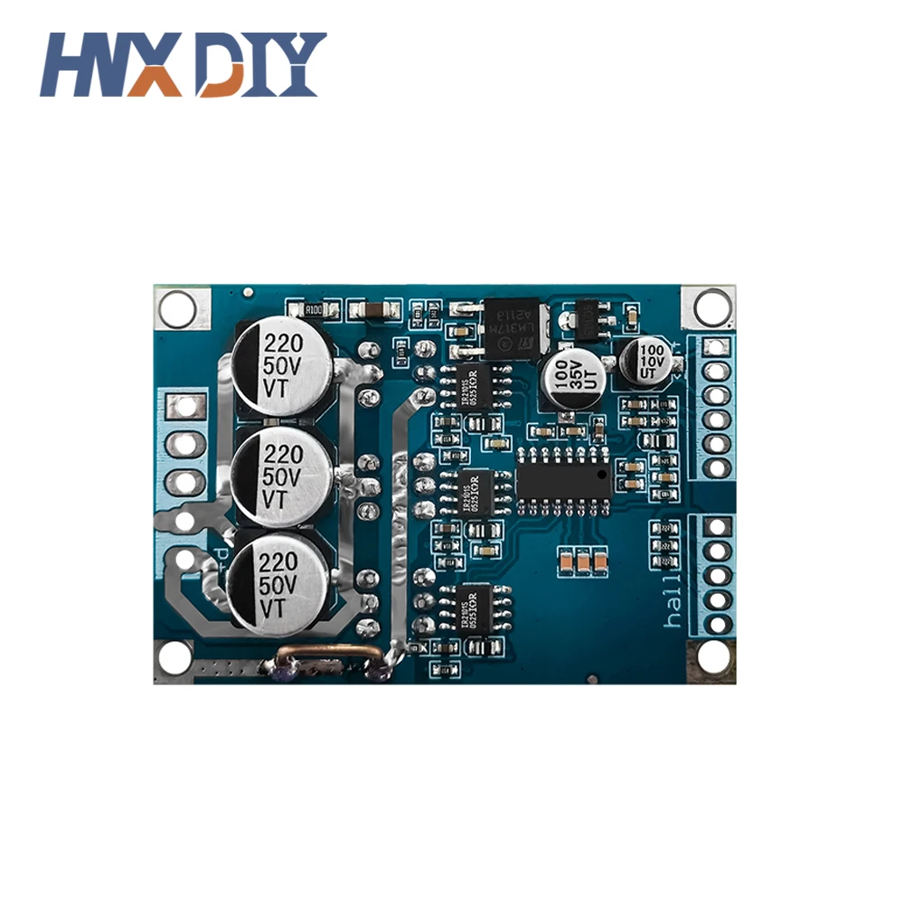Módulo controlador de Motor sin escobillas DC 12V-36V 15A 500W, controlador sin pasillo/controlador Hall, placa controladora equilibrada para coche - imagen 2