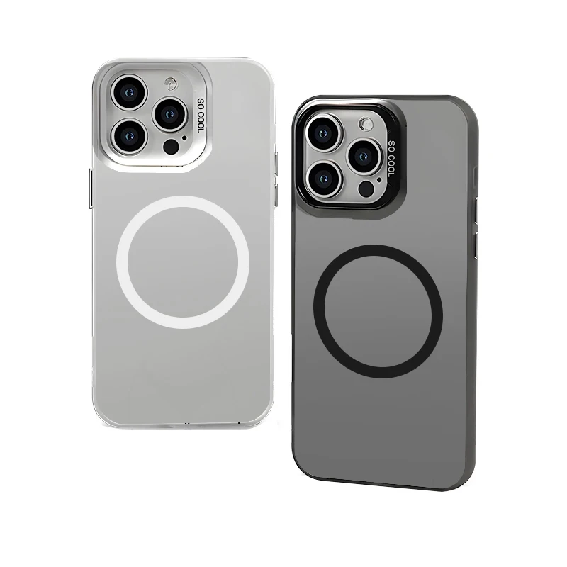 Funda de teléfono Premium Frosted Feeling IMD a prueba de golpes para Samsung Galaxy S25 S24 S23 S22 S21 S20 FE PLUS NOTA 20 Ultra contraportada