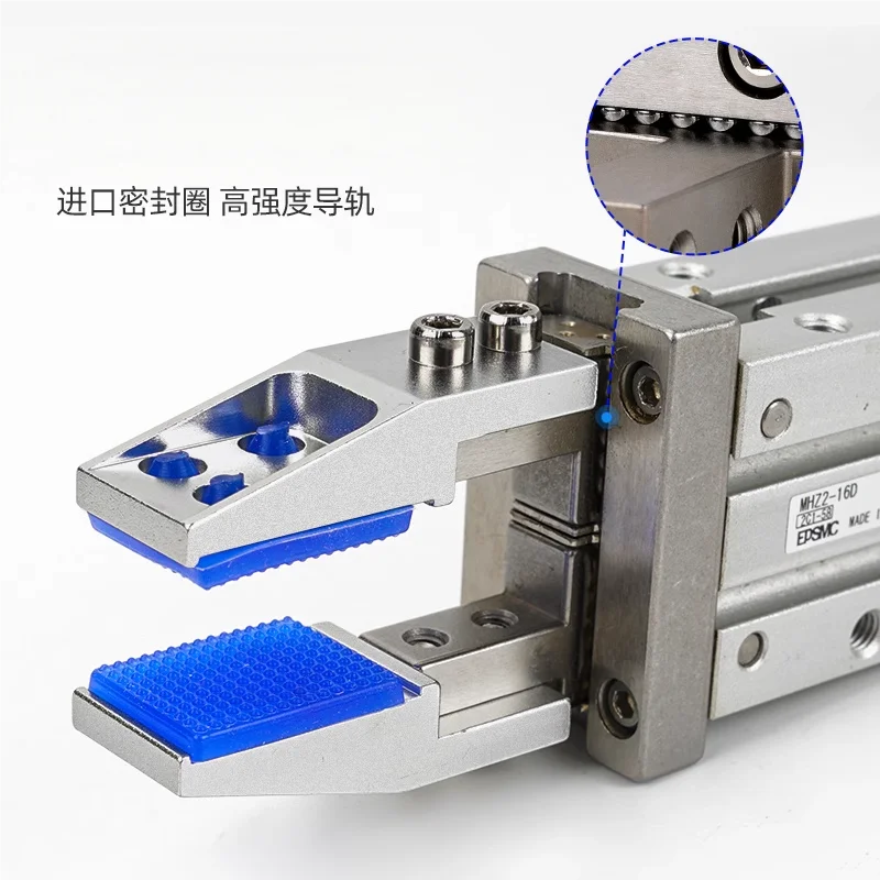 MHZ2 MHZL2 MHZ2-10D original MHZ2-16D Cilindro de pinza de aire neumático de 2 dedos MHZ2-20D MHZ2-6D MHZ2-25D MHZ2-32D MHZ2-40D - imagen 2
