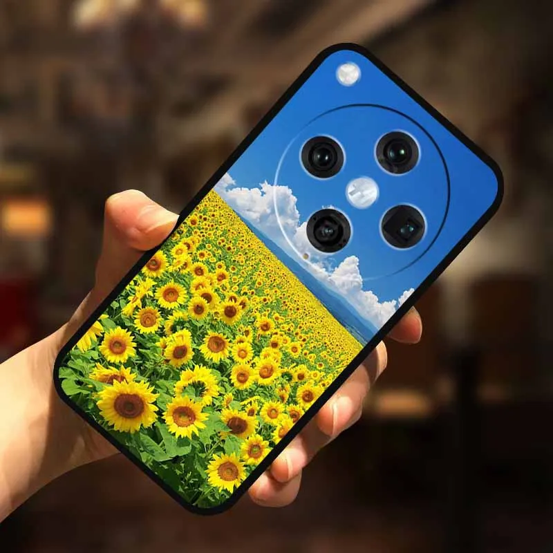 Para OPPO Find X8 funda X 8 PKB110 funda de teléfono de silicona pintada Floral para Oppo FindX8 Pro 5G fundas de teléfono TPU PKC130 carcasas de parachoques - imagen 5