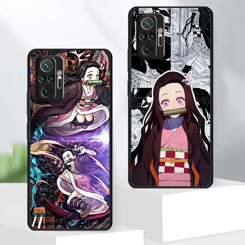 Funda blanda para Xiaomi Mi A2 A3 10S 10T 11T 12 A2 9T 11i 11 12 10 Lite Pro AL-26 Ghost Slayer Nezuko - imagen 5