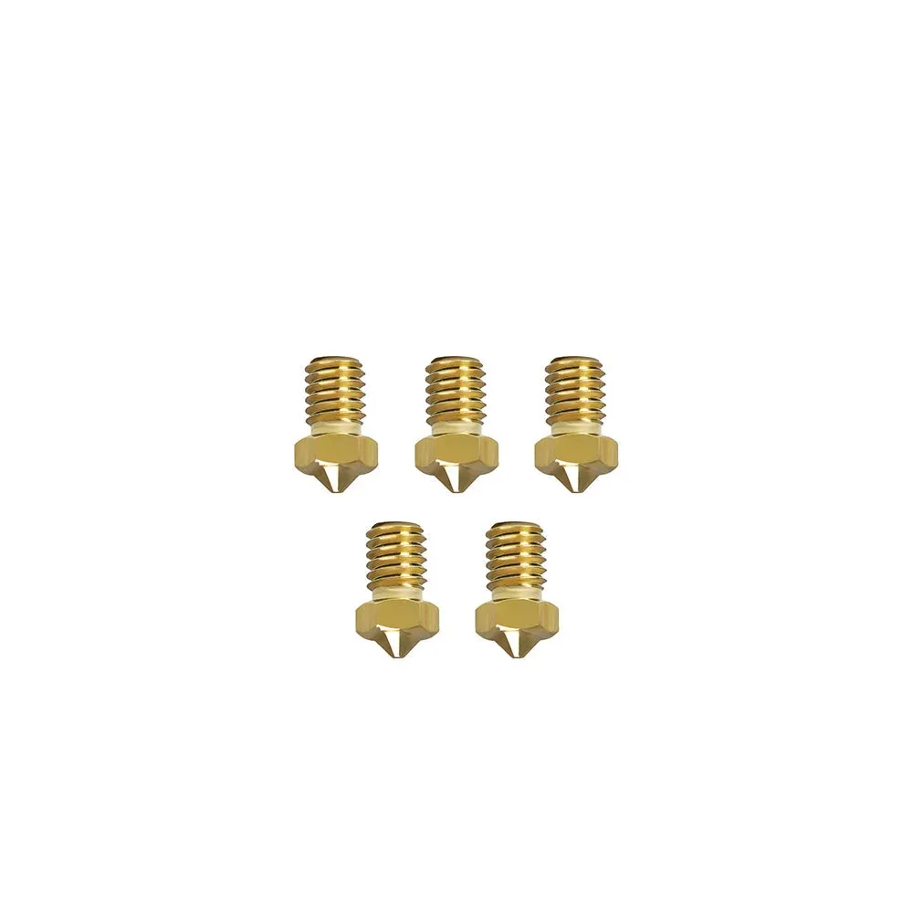 5PCS/Lot FLSUN T1 PRO 3D Printer Hotend Kit Component Nozzle 0.4mm Brass Print Head Block Extruder Part