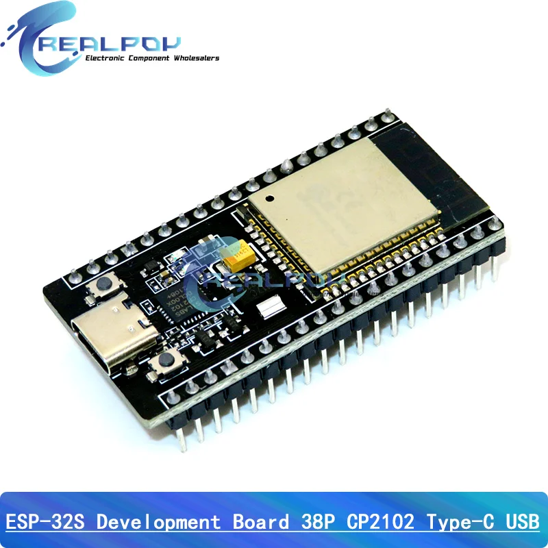 Placa de desarrollo ESPWROOM32 TYPE-C/MICRO USB CP2102 WiFi + Bluetooth Dual Core ESP32-DevKitC-32 ESP-32S placa de expansión 38 pines - imagen 3