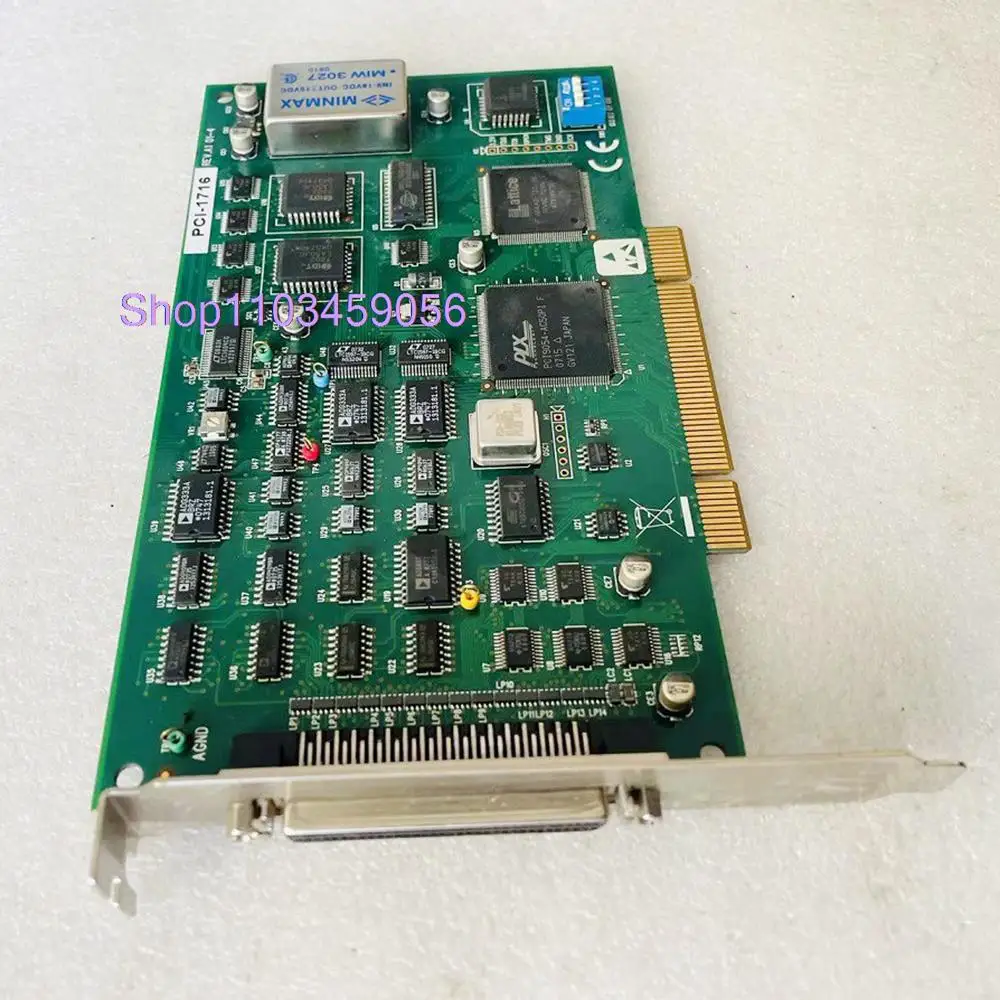 Tarjeta de captura de datos 250KS /S de alta resolución de 16 bits y 16 canales PCI-1716 PCI-1716 REV A1 - imagen 3