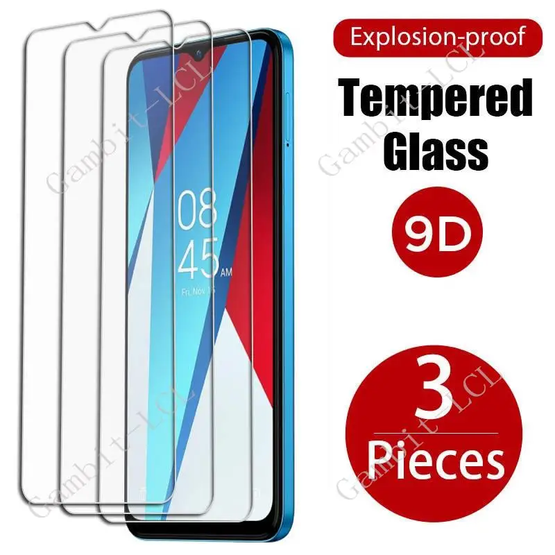 Protector de pantalla de vidrio templado para móvil, película protectora para Tecno Spark 9 Pro, Spark 9T, Spark9Pro, Spark9 9Pro, Spark9T, 6,6 ", 3 piezas