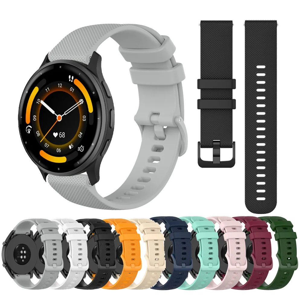 Correa Vivoactive 4 para Garmin Venu 3/2, pulsera de silicona de 22mm para reloj inteligente Venu3 Venu2, pulsera Forerunner 265 255