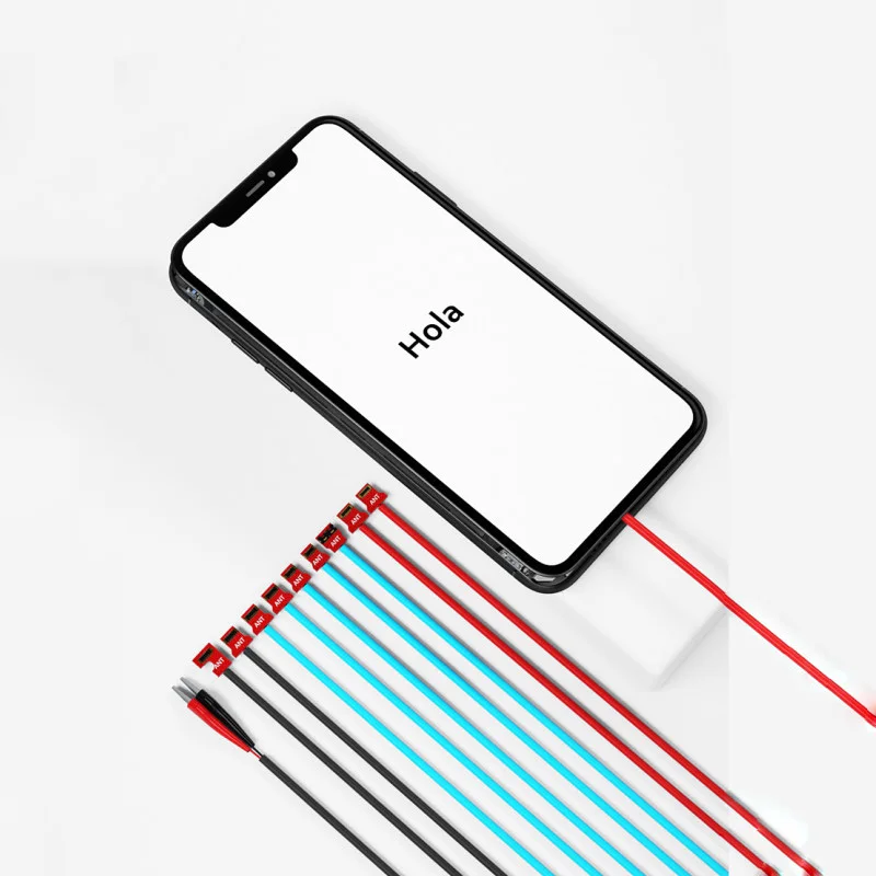 MaAnt M076 Cable de arranque de energía para prueba de corriente IP 6-16PM reparación de placa base activación de batería Cable de alta flexibilidad - imagen 2