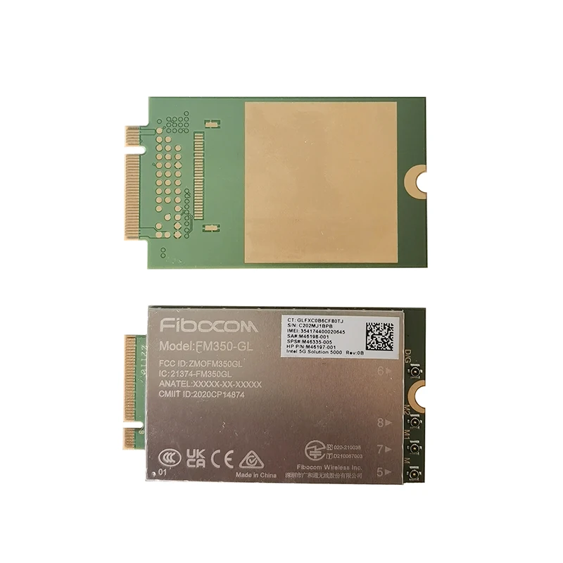 Módulo Fibocom FM350-GL 5G M.2 para portátil HP X360 830 840 850 G7 5G LTE WCDMA 4x4 MIMO GNSS - imagen 5