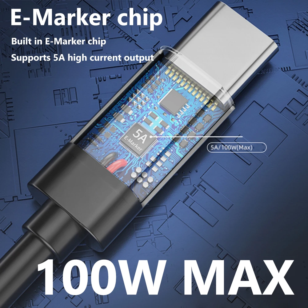 Cable de fuente de alimentación USB tipo C PD a 9V, 12V, 15V, 20V, 5,5x2,5mm para portátil, PD2.0, 3,0, PD100W, cargador DC5525, convertidor macho - imagen 4