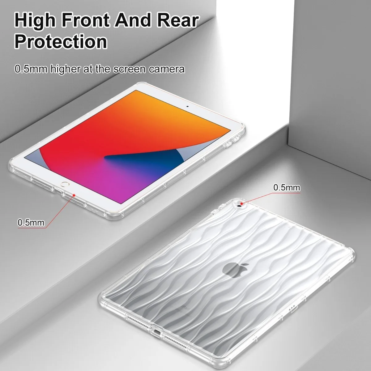 Funda dura para iPad de décima generación, cubierta de PC para iPad Pro11 Air 5, 4, 3, Mini 6, 4, 5, 10,2, 9,7, 10,5 - imagen 4