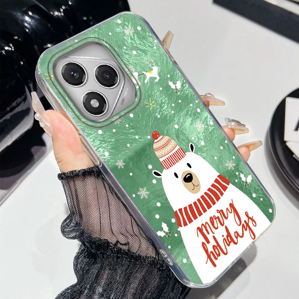 Para Honor 400 200 Pro 70 Migic6 7 5 Lite 90 Smart X9a X9c X9b X8b X8c X7c X8a X7b X6b lindo regalo de Navidad funda de teléfono para niña - imagen 3