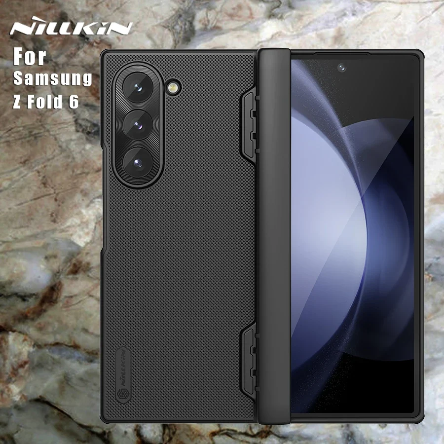 Nillkin para Samsung Galaxy Z Fold 6 5G funda 360 Frosted Pro a prueba de golpes mate contraportada Zfold6