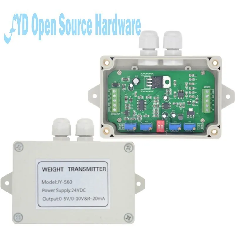 Transmisor de pesaje amplificador sensor de pesaje convertidor de voltaje y corriente 0-5V0-10V4-20MA