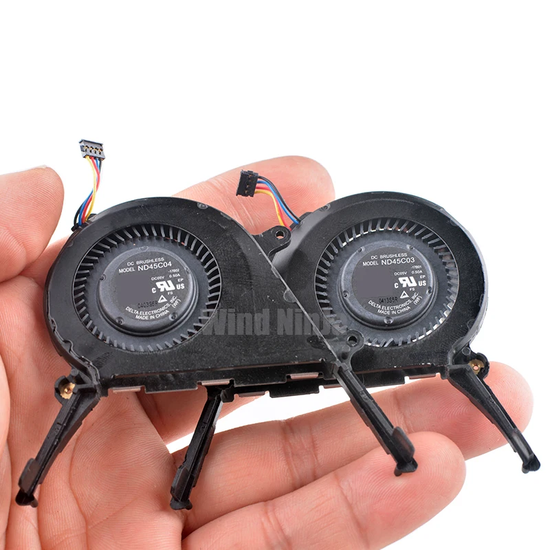 ND45C03-17B01/ND45C04-17B02 Ventilador de refrigeración DC5V 0.50A Compatible con Surface Book 2 - CPU GPU Disipación de calor - imagen 3