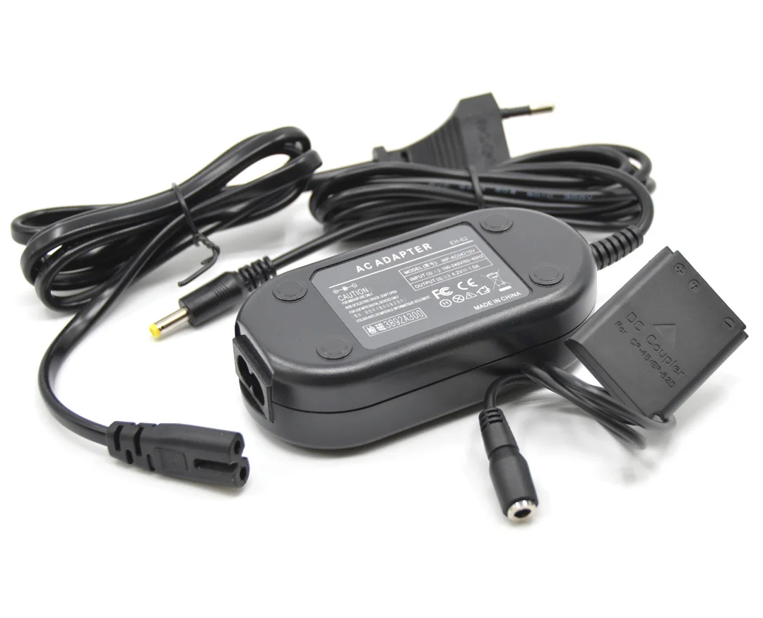 EH-62 Adaptador de corriente CA EN-EL10 Batería ficticia EP-62D Acoplador CC apto para Nikon Coolpix S210 S220 S225 S230 S500 S510 S700 S203 - imagen 4