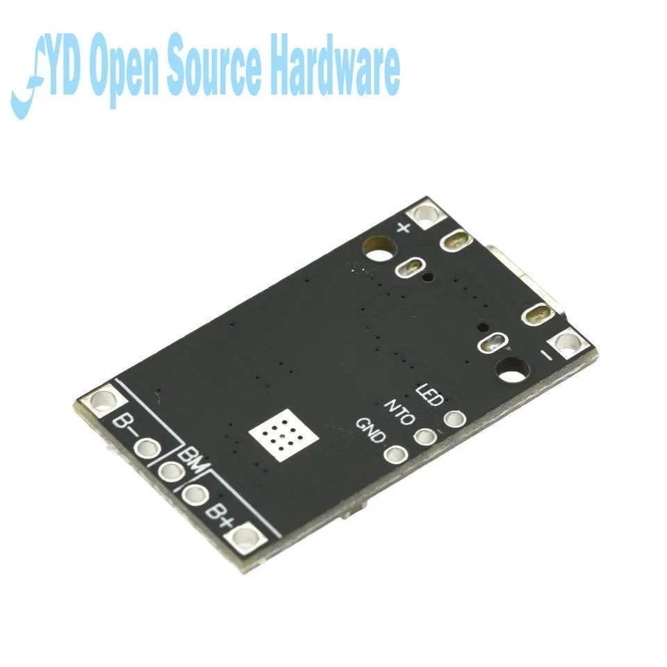 2S 3S tipo C USB BMS 15W 8,4 V 12,6 V 1.5A batería de litio Módulo de carga con soporte equilibrado carga rápida con indicador - imagen 4