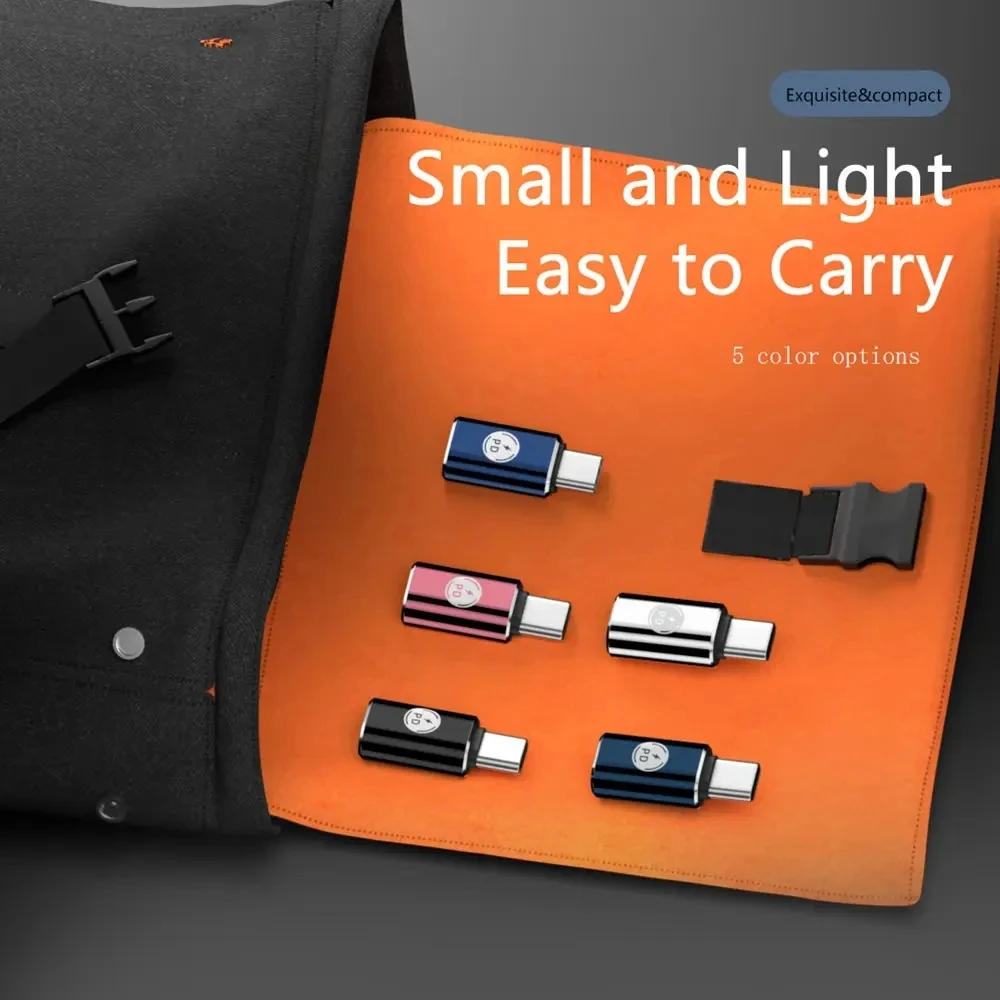 NNBILI-Adaptador USB C macho a IOS hembra, convertidor de transferencia de datos tipo C, carga rápida para iPhone 15 Series, iPad, PD27W - imagen 4