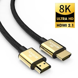 MOSHOU Cable HDMI 2.1 8K 48Gbps HDR10 eARC para PS5 y TV