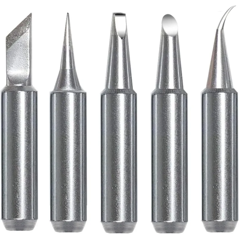5 uds 936 puntas de pistola para soldar 900M-T-K, 900M-T-IS, 900M-T-I, 900M-T-4C, 900M-T-2.4D puntas de soldadura sin plomo cabeza tipo Universal