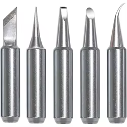 5 uds 936 puntas de pistola para soldar 900M-T-K, 900M-T-IS, 900M-T-I, 900M-T-4C, 900M-T-2.4D puntas de soldadura sin plomo cabeza tipo Universal