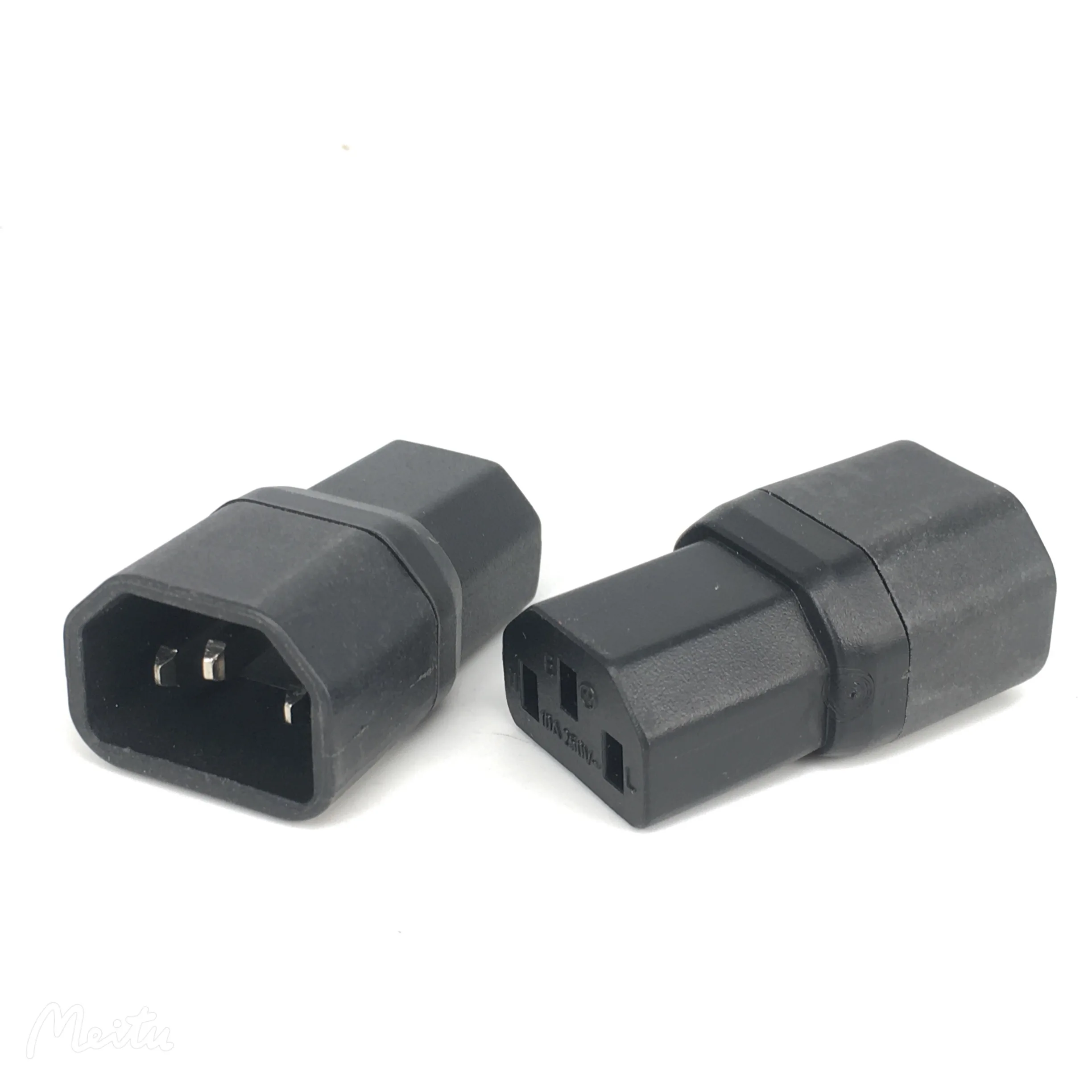 Universal IEC320 C13 C14 a C5 C6 C7 C8 C19 C20 C21 convertir conector UPS PDU macho a hembra UE EE. UU. enchufe adaptador - imagen 5