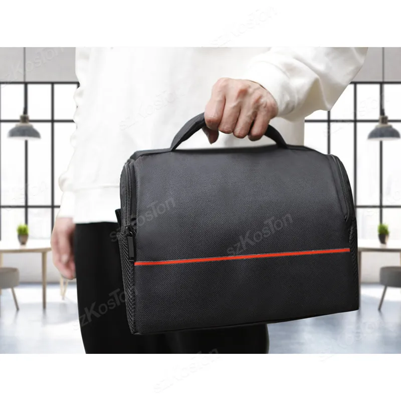 Bolso de hombro para cámara Digital DSLR, funda impermeable, bolsa de fotografía para Canon, Nikon, Sony - imagen 5