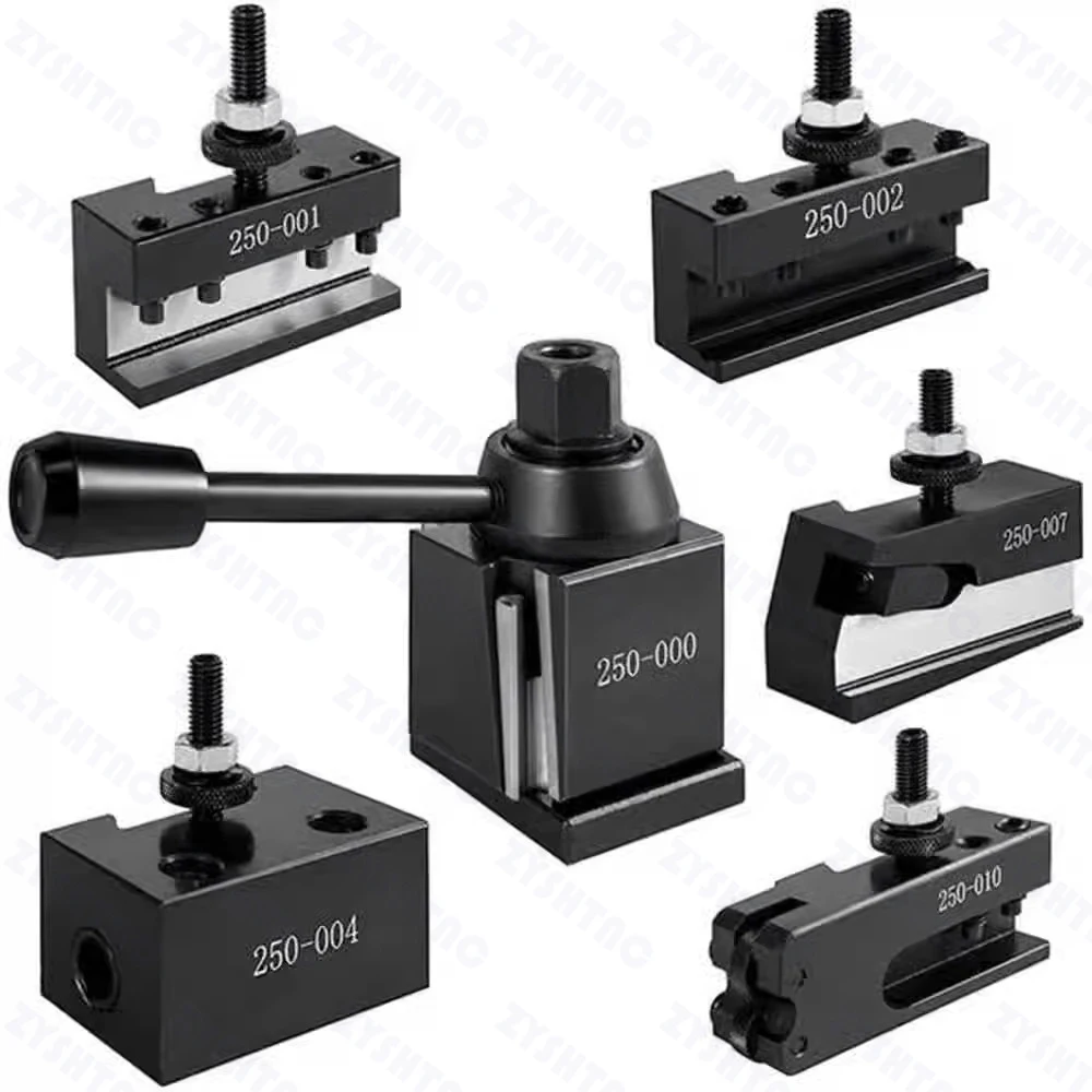 6 unids/set 250-000 torno herramienta de cambio rápido poste 250-001 250-002 250-004 250-007 250-010 Kit de soporte cuña de prueba GIB tipo uniforme - imagen 5