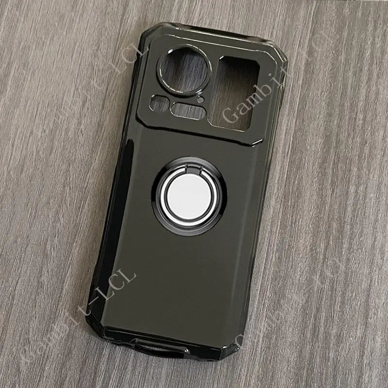 Para HOTWAV Cyber 15 6,6 "2024 Cyber15 HOTWAVCyber15 soporte de anillo trasero funda de teléfono de silicona suave TPU Original a prueba de golpes - imagen 3